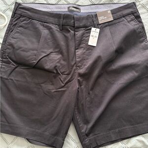 NEW WITH TAGS Express Men's Charcoal Flat Front Shorts